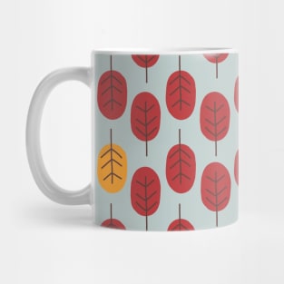 Abstract Autumn Trees Mug